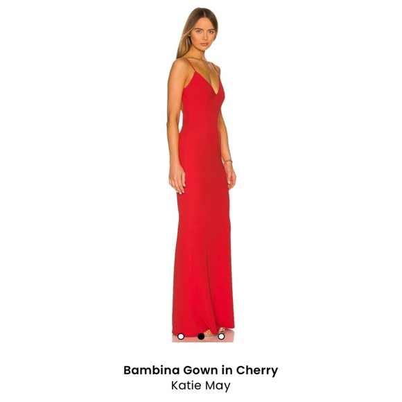 Katie May Bambina gown Cherry Maxi Dress size XS - Picture 3 of 11